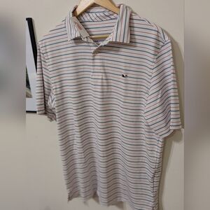Men's Striped Polo Shirt Vineyard Vines